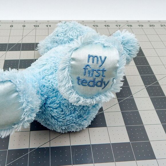 Gund My First Teddy Bear Baby Stuffed Animal Small Blue 10 Inch Plush 021033 - Picture 6 of 8
